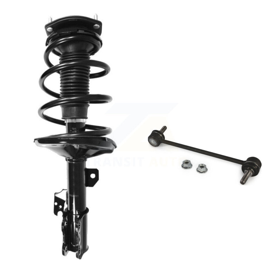Front Left Complete Shock Assembly And TQ Link Kit For 2002-2003 Toyota Camry Lexus ES300 KSS-104507