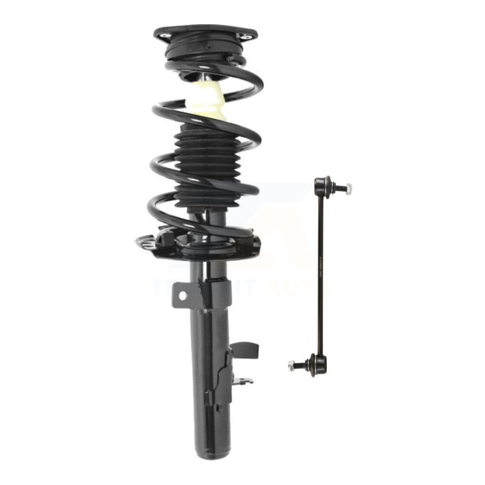 Front Left Complete Shock Assembly And TQ Link Kit For 2013-2019 Ford Escape KSS-104518