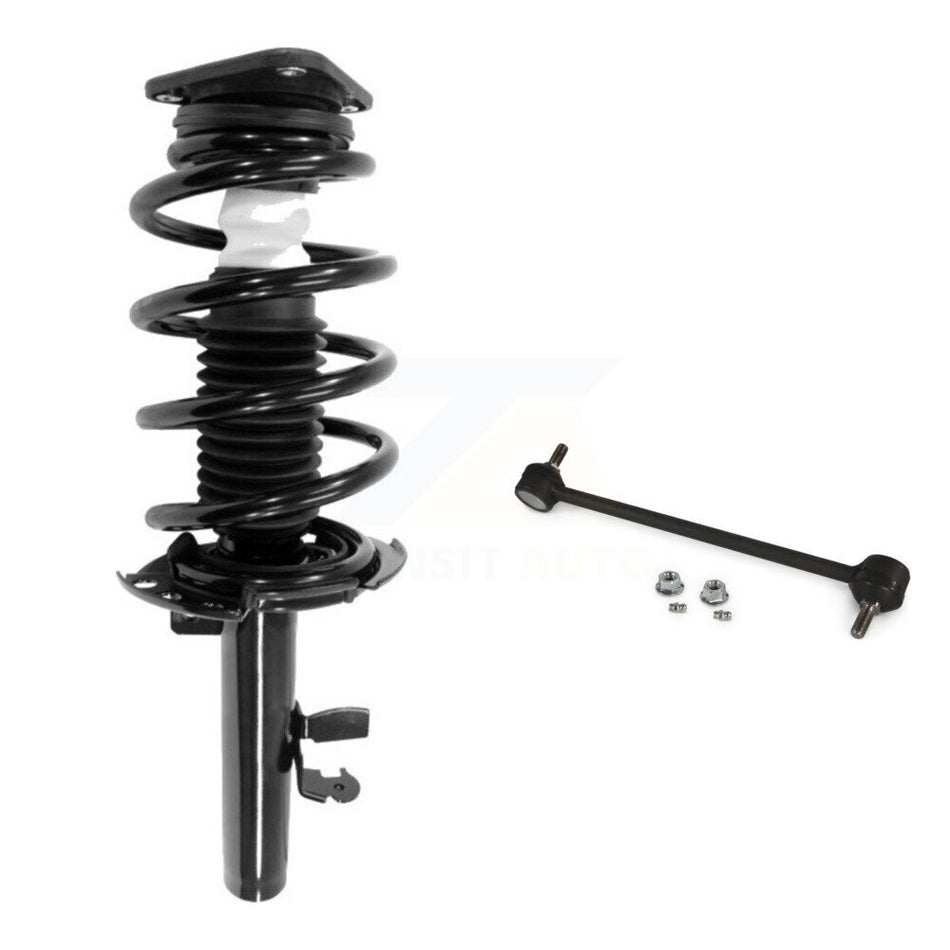 Front Left Complete Shock Assembly And TQ Link Kit For 2014-2022 Ford Transit Connect KSS-104519