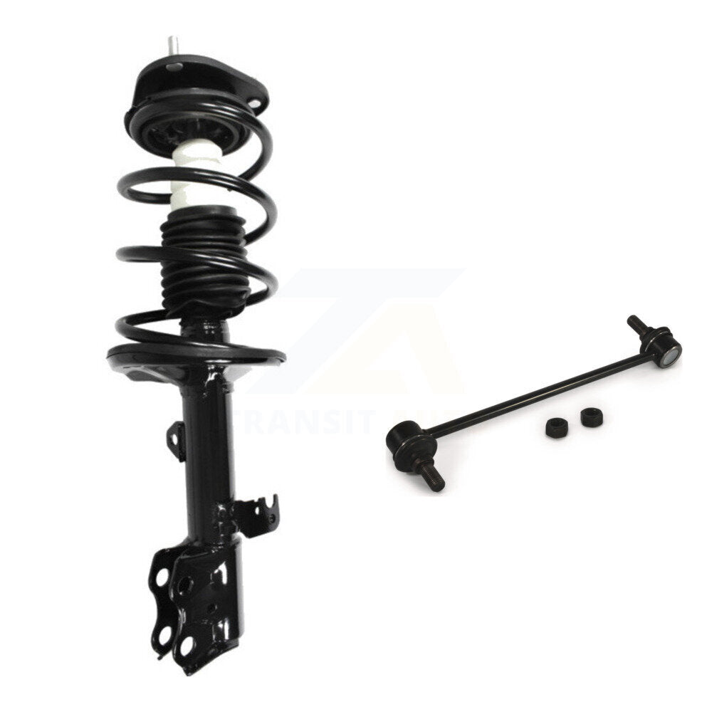 Front Left Complete Shock Assembly And TQ Link Kit For Toyota Corolla Matrix Pontiac Vibe KSS-104542