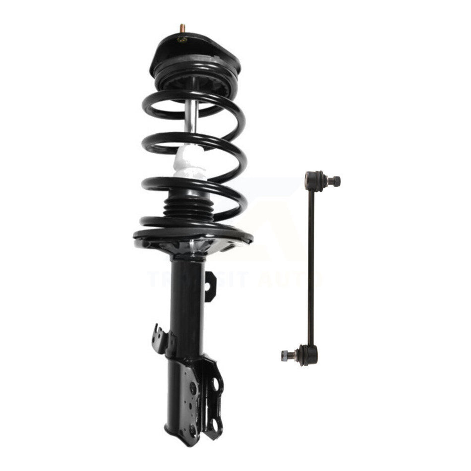 Front Left Complete Shock Assembly & TQ Link Kit For 2003-2008 Toyota Matrix Pontiac Vibe KSS-104544
