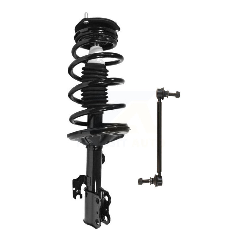 Front Left Shock Assembly And TQ Link Kit For 2004-2006 Toyota Sienna 7 Passenger Only KSS-104547