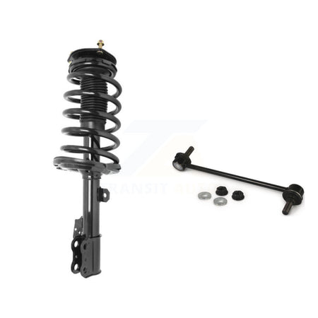 Front Left Shock Assembly & TQ Link Kit For 05-10 Toyota Sienna FWD AWD 8 Passenger Only KSS-104548