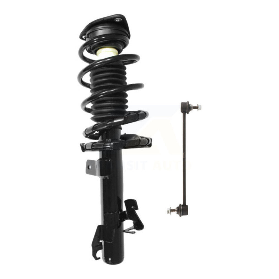 Front Left Complete Shock Assembly And TQ Link Kit For Mazda 3 5 KSS-104556