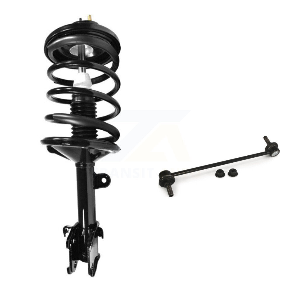Front Left Complete Shock Assembly And TQ Link Kit For Honda Pilot Acura MDX KSS-104561