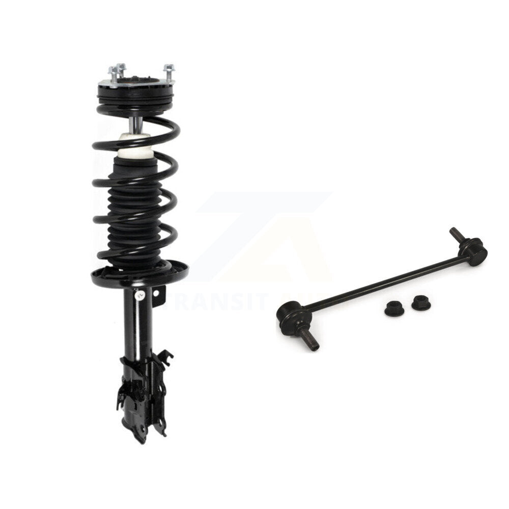 Front Left Complete Shock Assembly And TQ Link Kit For 2011-2019 Ford Fiesta KSS-104572