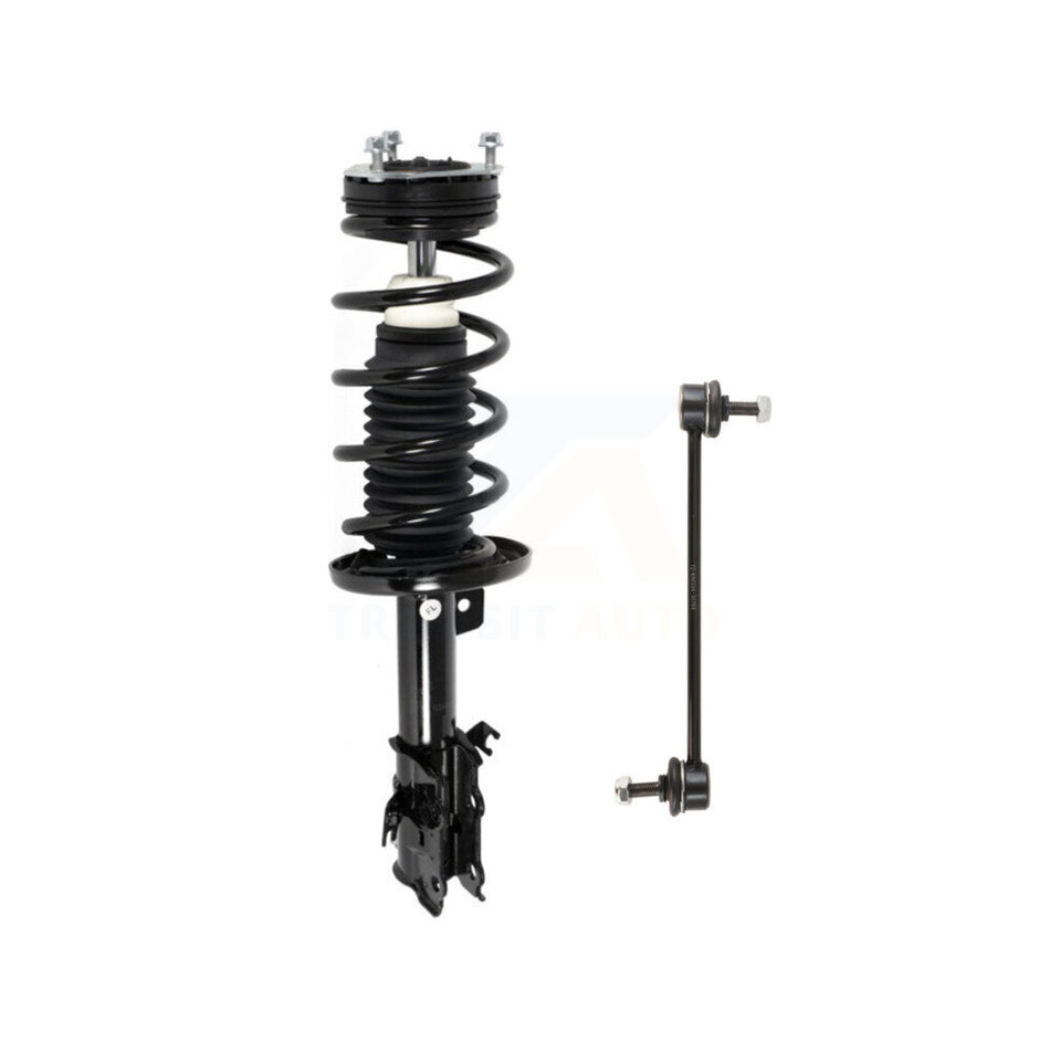 Front Left Complete Shock Assembly And TQ Link Kit For 2011-2019 Ford Fiesta KSS-104572