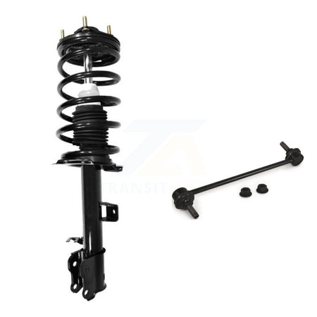 Front Left Complete Shock Assembly & TQ Link Kit For 2001-2004 Ford Escape Mazda Tribute KSS-104573
