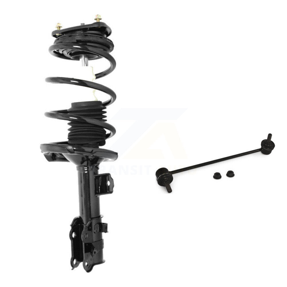 Front Left Complete Shock Assembly And TQ Link Kit For Hyundai Accent Kia Rio Rio5 KSS-104602