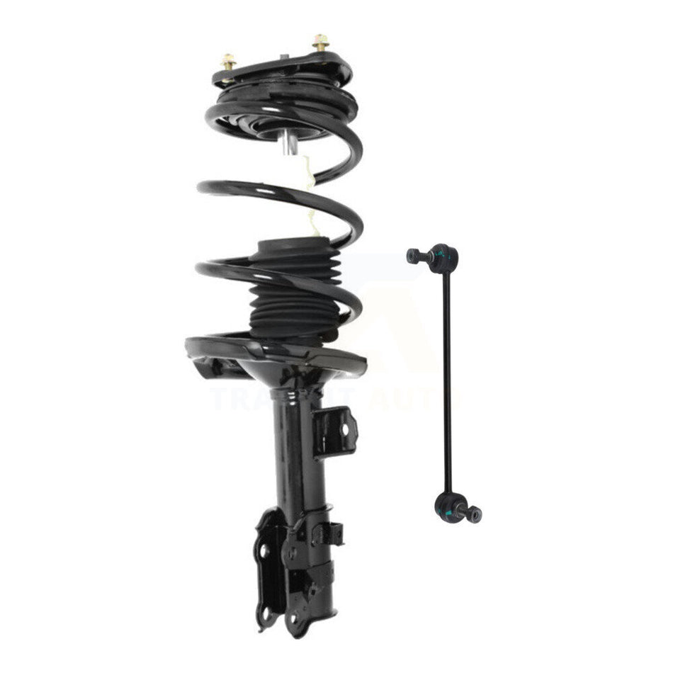 Front Left Complete Shock Assembly And TQ Link Kit For Hyundai Accent Kia Rio Rio5 KSS-104602