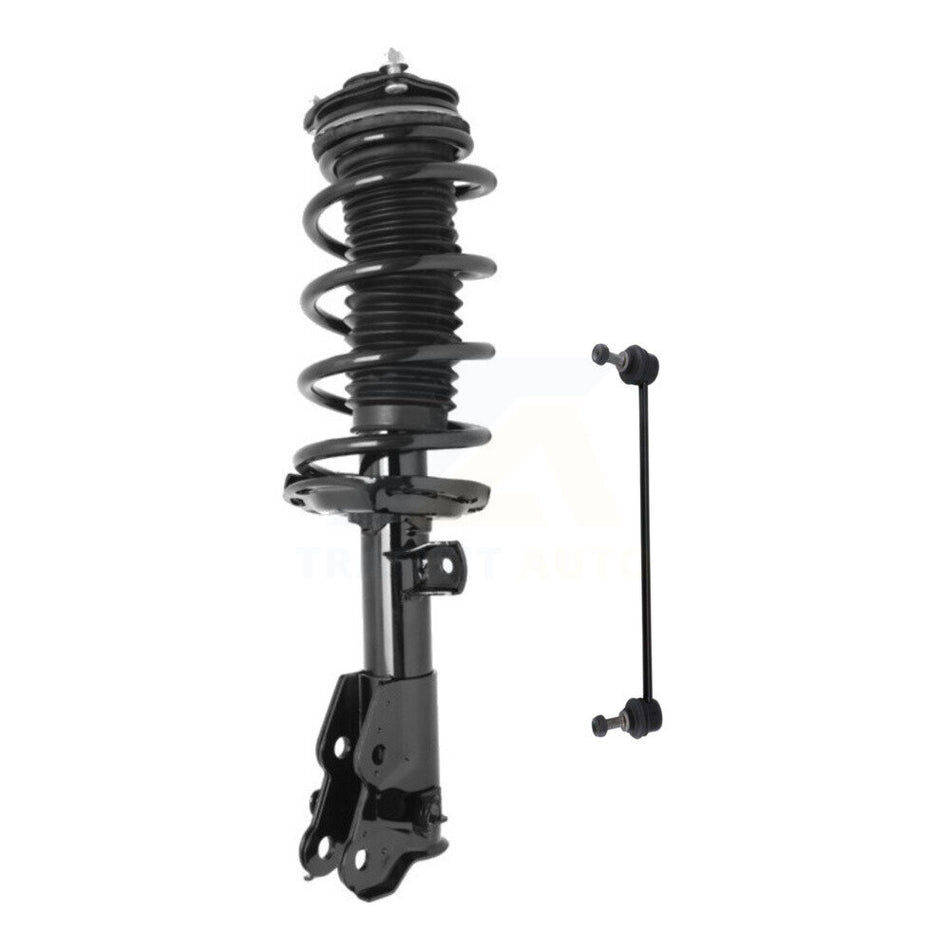 Front Left Shock Assembly And TQ Link Kit For 2012 Honda Civic Excludes Coupe Si Model KSS-104606