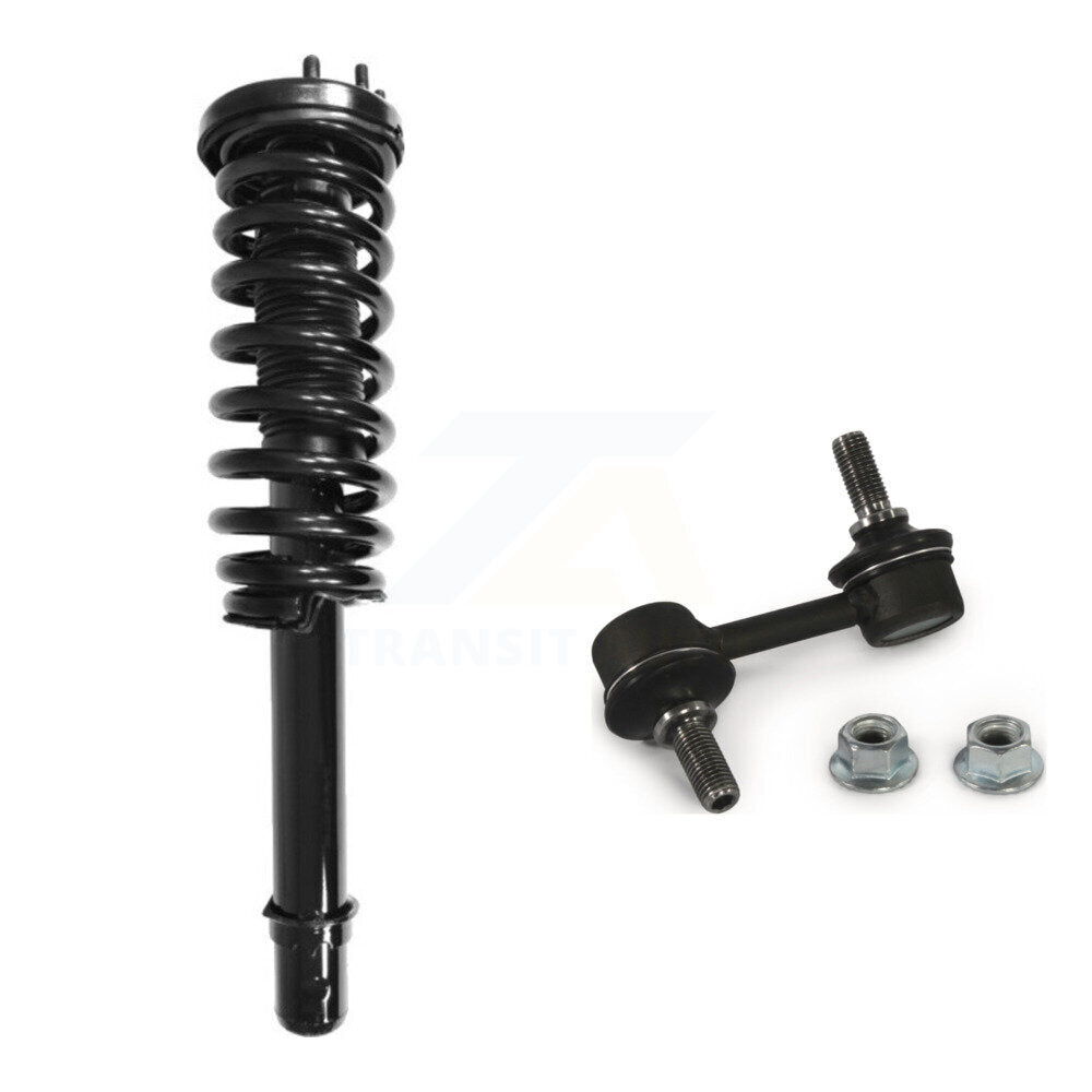 Front Left Complete Shock Assembly And TQ Link Kit For Honda Accord Excludes Hybrid KSS-104608