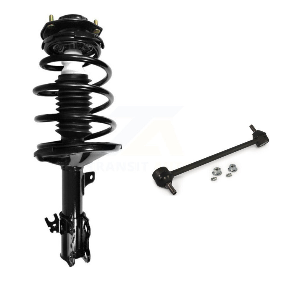 Front Left Complete Shock Assembly TQ Link Kit For Toyota Camry Solara Excludes V6 Engine KSS-104611