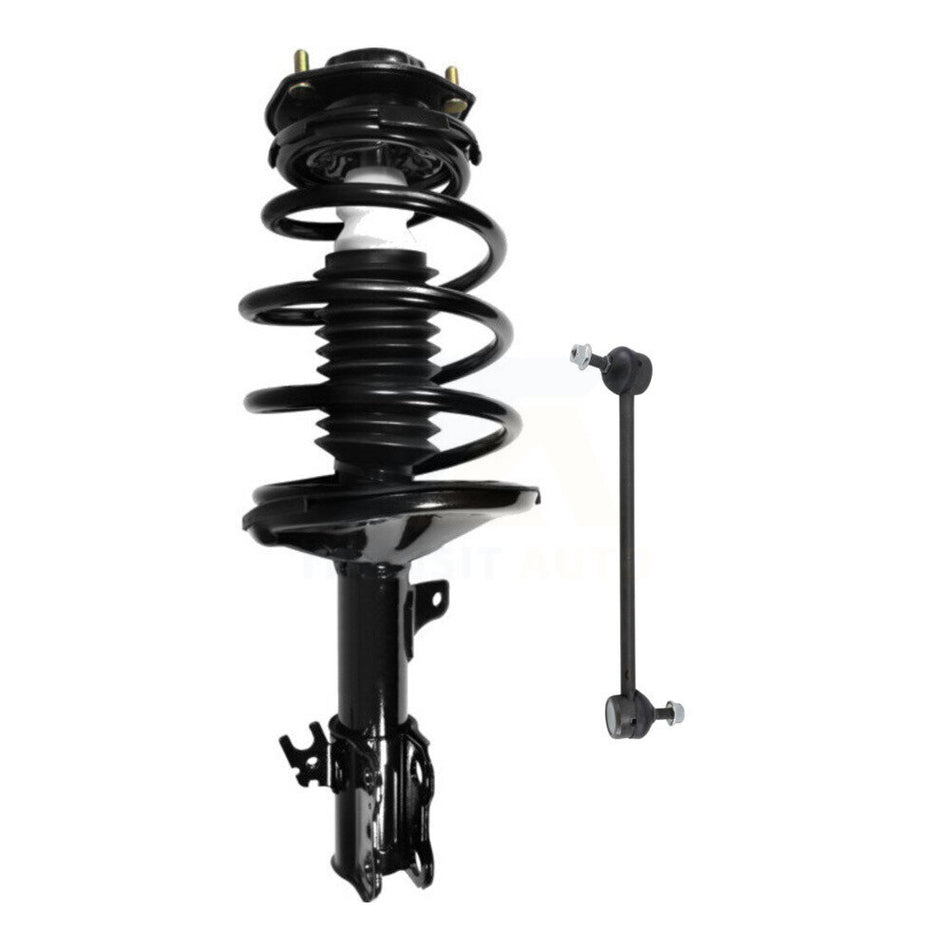 Front Left Complete Shock Assembly TQ Link Kit For Toyota Camry Solara Excludes V6 Engine KSS-104611