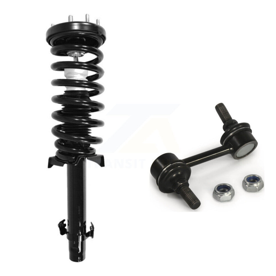 Front Left Shock Assembly & TQ Link Kit For Honda Accord Excludes Sedans with V6 engines KSS-104612