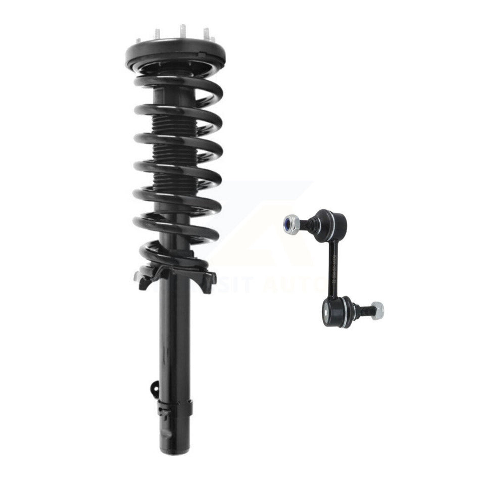 Front Left Complete Shock Assembly TQ Link Kit For 2008-2012 Honda Accord Sedan with 3.5L KSS-104613
