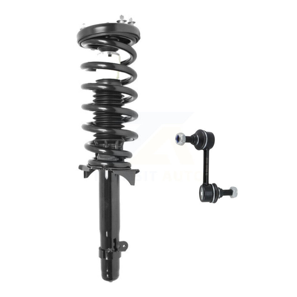 Front Left Complete Shock Assembly And TQ Link Kit For 2009-2014 Acura TSX KSS-104614
