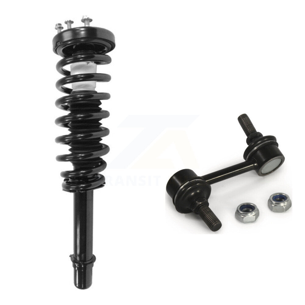 Front Left Complete Shock Assembly And TQ Link Kit For 2004-2008 Acura TSX KSS-104615