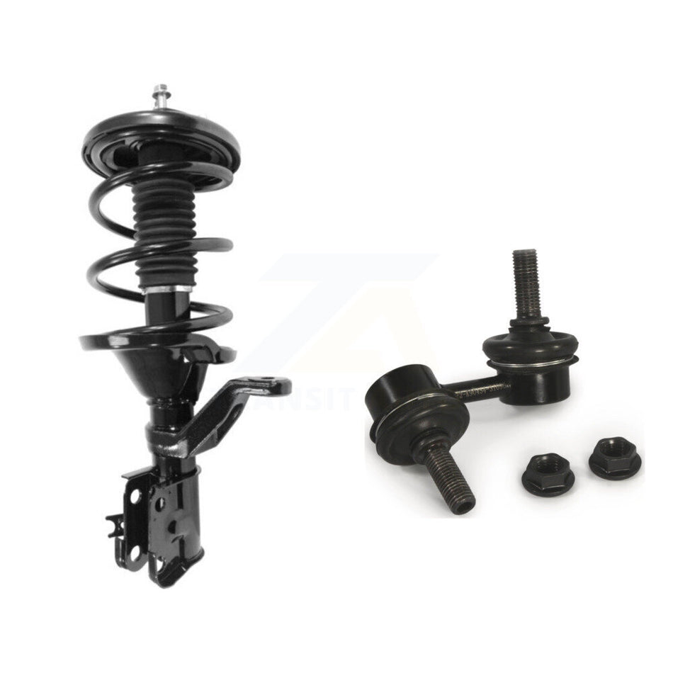 Front Left Complete Shock Assembly And TQ Link Kit For 2002-2004 Acura RSX KSS-104619