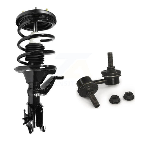 Front Left Complete Shock Assembly TQ Link Kit For Honda Civic Excludes Hybrid Si Models KSS-104620