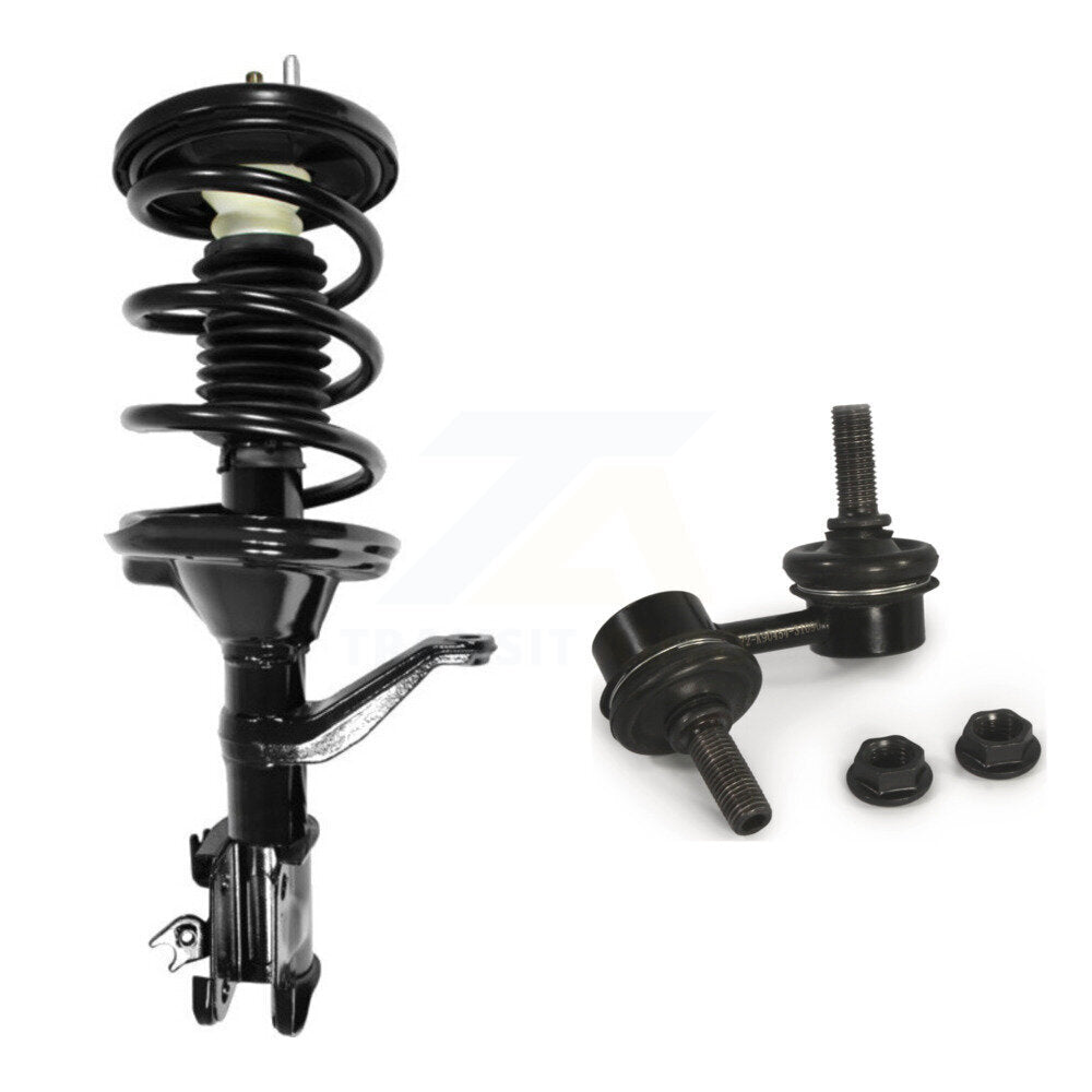 Front Left Complete Shock Assembly And TQ Link Kit For Honda Element KSS-104622