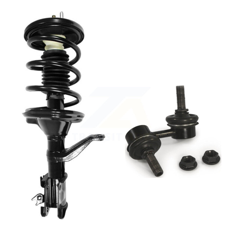 Front Left Complete Shock Assembly And TQ Link Kit For Honda Element KSS-104622