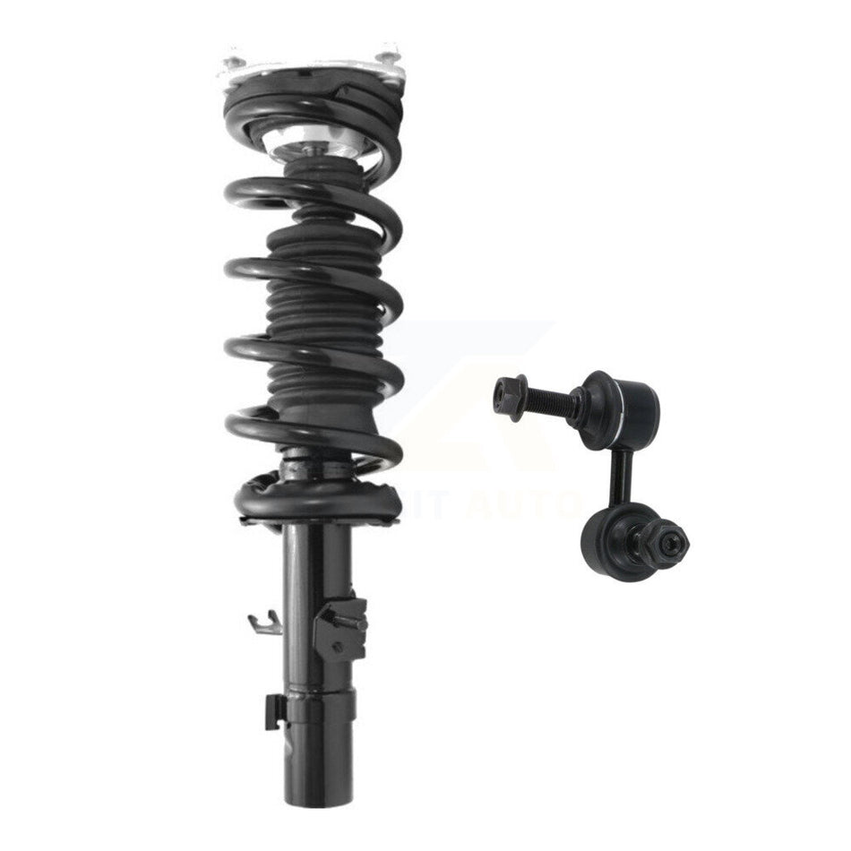 Front Left Shock Assembly And TQ Link Kit For INFINITI G37 G35 G25 Q40 Sedan with AWD KSS-104631