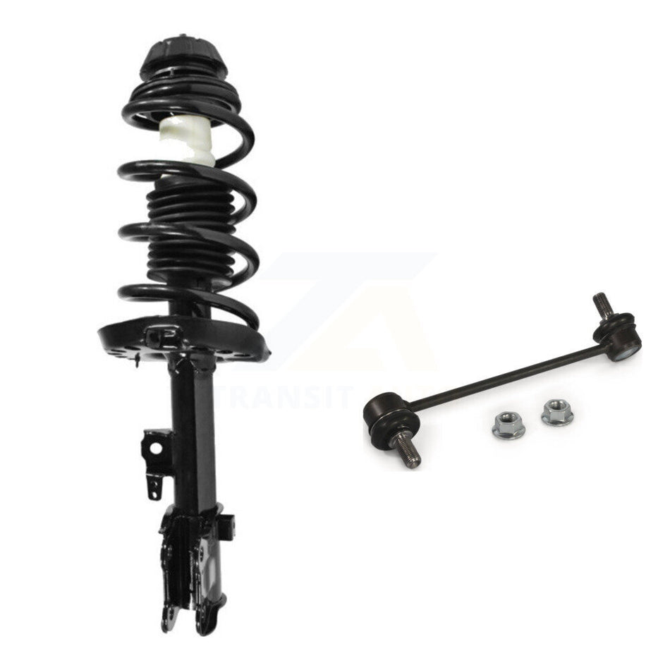 Front Left Complete Shock Assembly And TQ Link Kit For 2010-2013 Kia Soul KSS-104633