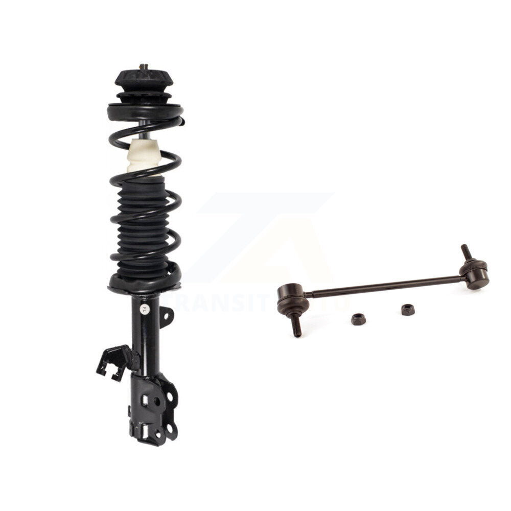 Front Left Complete Shock Assembly And TOR Link Kit For Nissan Versa Note KSS-104661