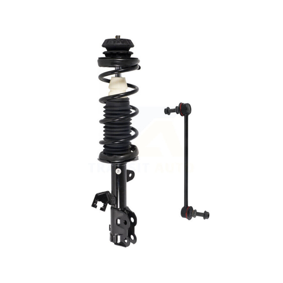 Front Left Complete Shock Assembly And TOR Link Kit For Nissan Versa Note KSS-104661