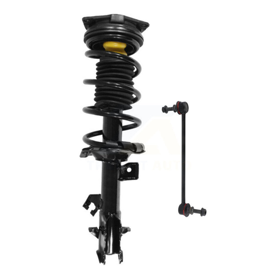 Front Left Complete Shock Assembly And TOR Link Kit For Nissan Versa Cube KSS-104662