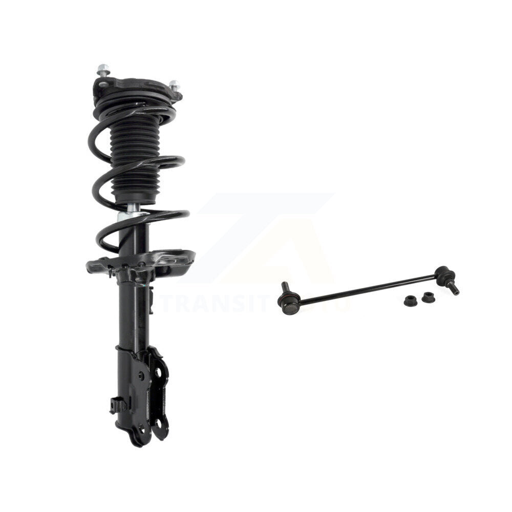 Front Left Complete Shock Assembly And TOR Link Kit For Hyundai Elantra Kia Forte KSS-104666