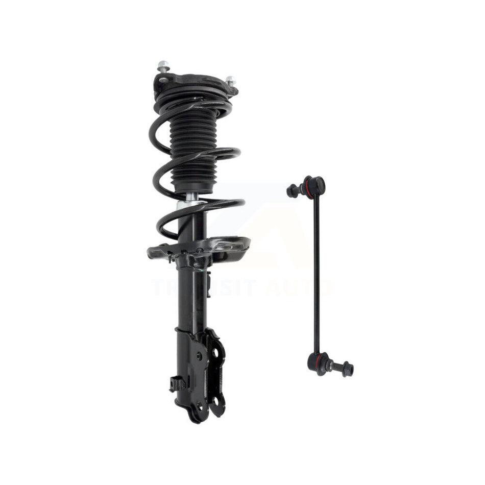 Front Left Complete Shock Assembly And TOR Link Kit For Hyundai Elantra Kia Forte KSS-104666