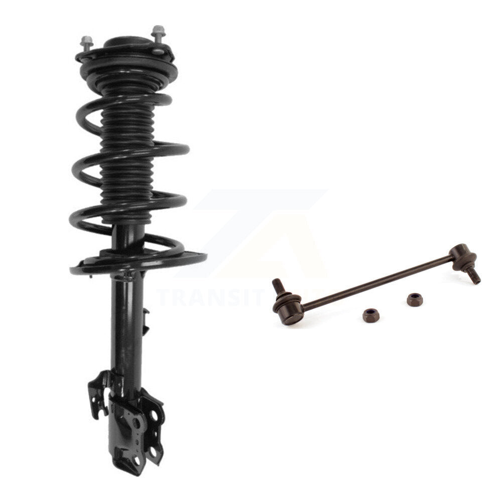 Front Left Shock Assembly & TOR Link Kit For Toyota Highlander Excludes Sport Suspension KSS-104673
