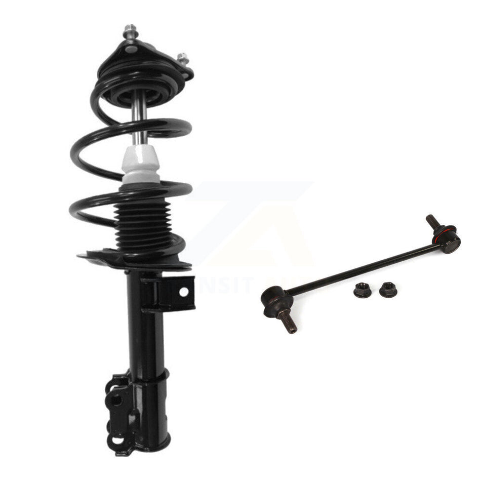 Front Left Complete Shock Assembly And TOR Link Kit For Hyundai Sonata Kia Optima KSS-104675