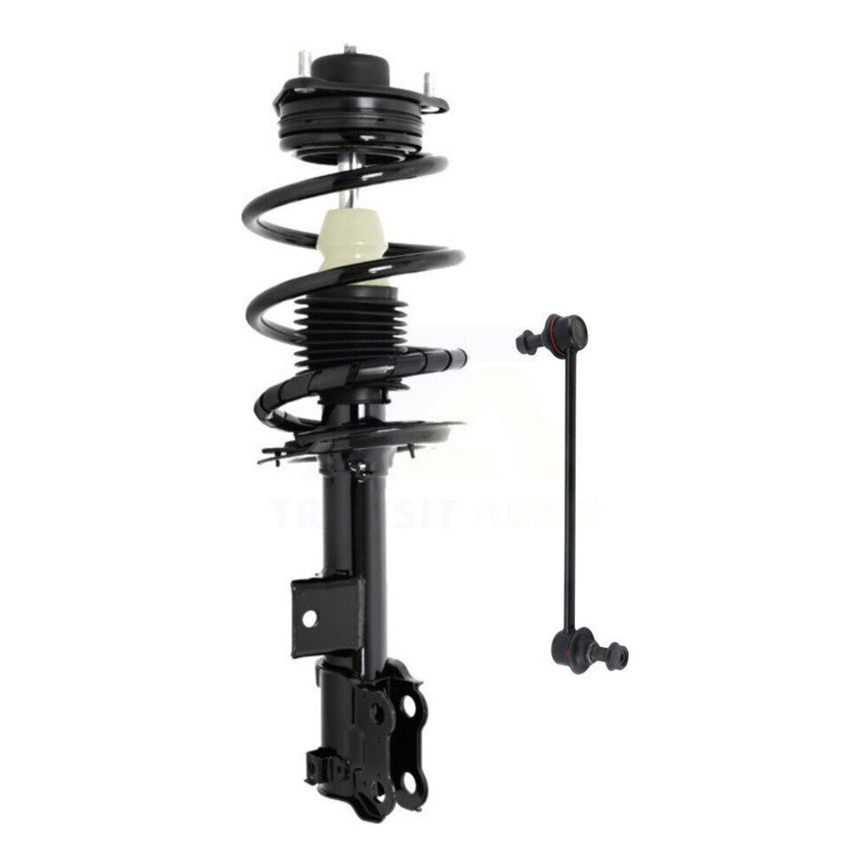 Front Left Complete Shock Assembly And TOR Link Kit For Hyundai Sonata Kia Optima KSS-104676
