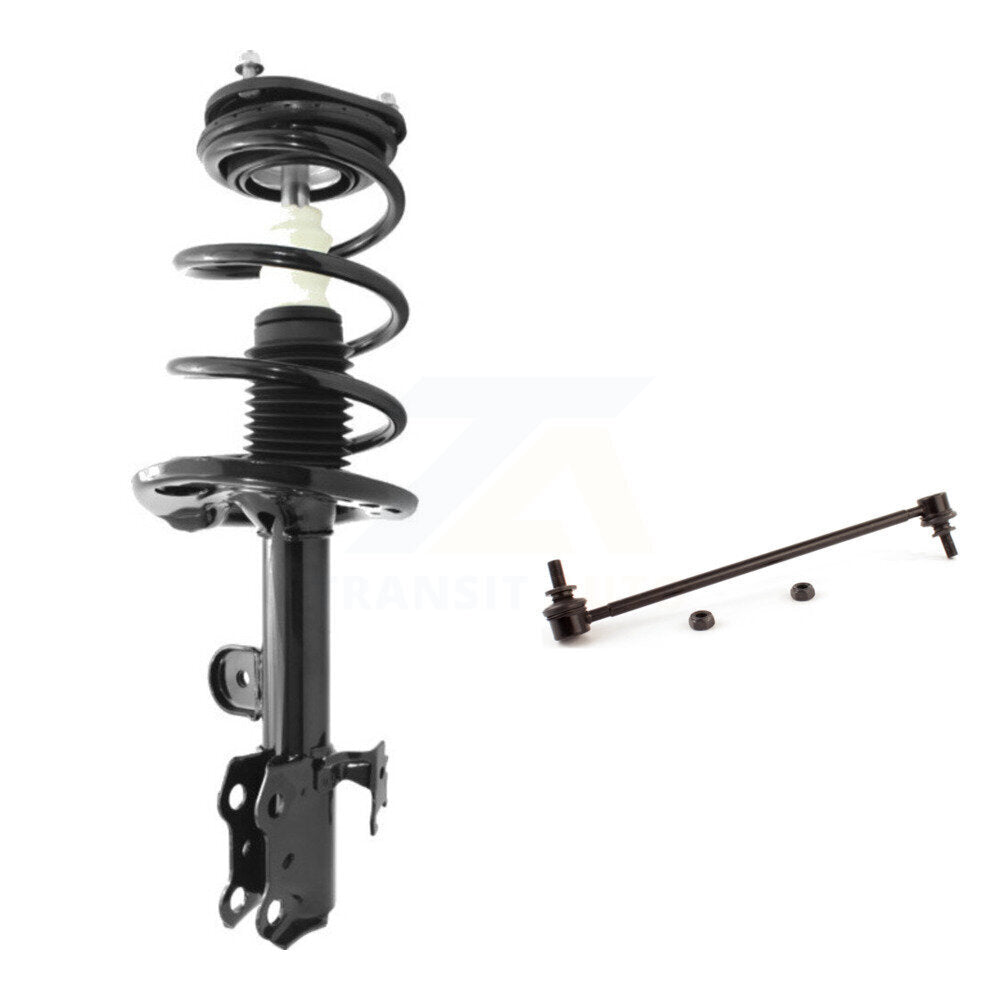 Front Left Shock Assembly & TOR Link Kit For 2013-2018 Toyota RAV4 Excludes Sport Package KSS-104695