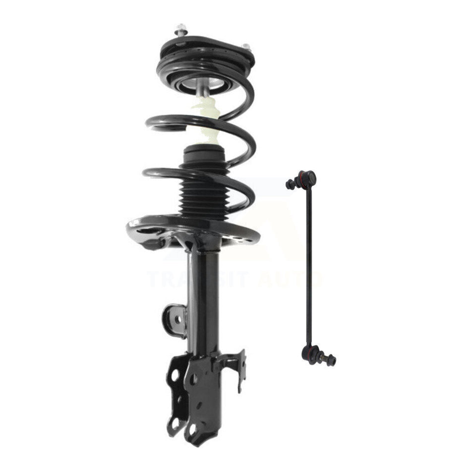 Front Left Shock Assembly & TOR Link Kit For 2013-2018 Toyota RAV4 Excludes Sport Package KSS-104695