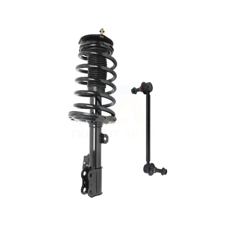 Front Left Shock Assembly & TOR Link Kit For 05-10 Toyota Sienna FWD AWD 8 Passenger Only KSS-104699