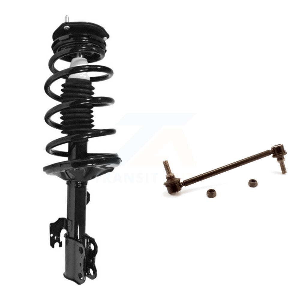 Front Left Shock Assembly And TOR Link Kit For 2004-2006 Toyota Sienna 7 Passenger Only KSS-104701