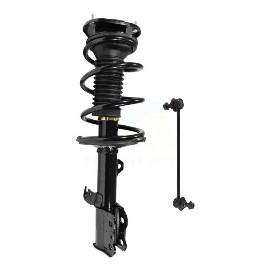 Front Left Complete Shock Assembly And TOR Link Kit For 2003-2008 Toyota Corolla KSS-104710
