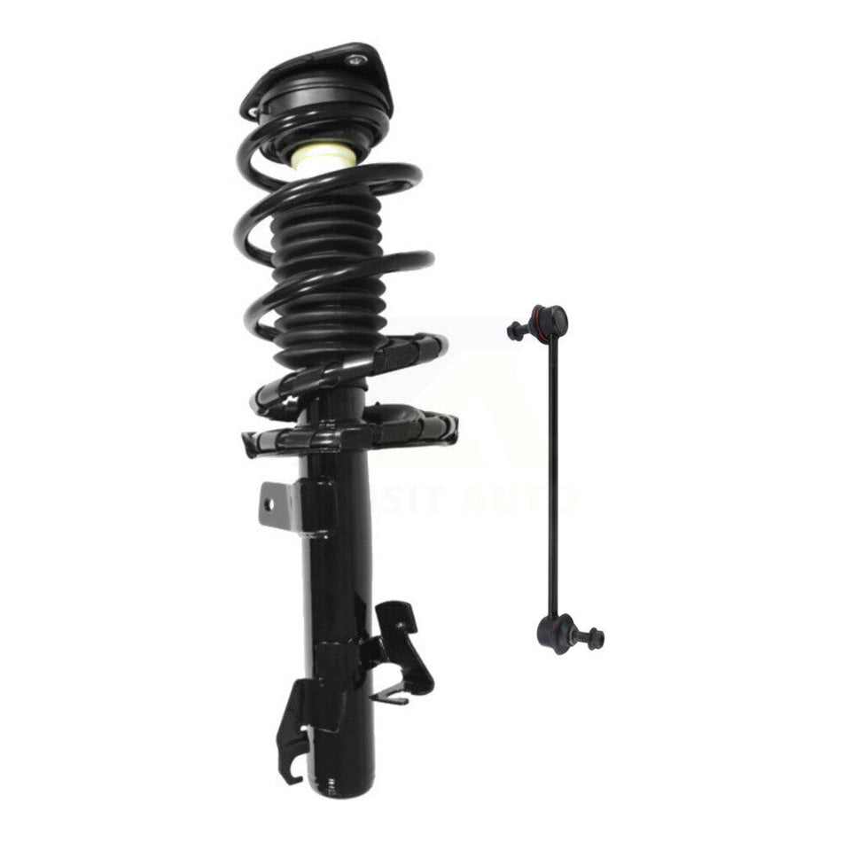 Front Left Complete Shock Assembly And TOR Link Kit For Mazda 3 5 KSS-104719