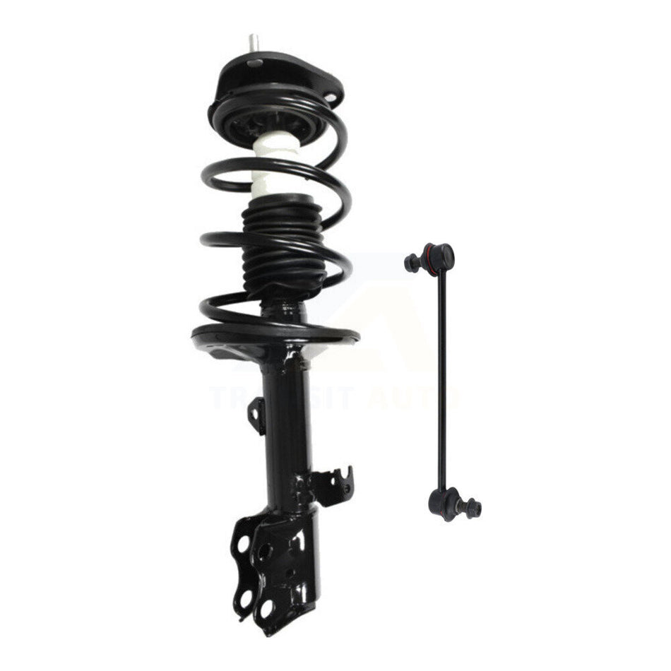 Front Left Complete Shock Assembly & TOR Link Kit For Toyota Corolla Matrix Pontiac Vibe KSS-104730