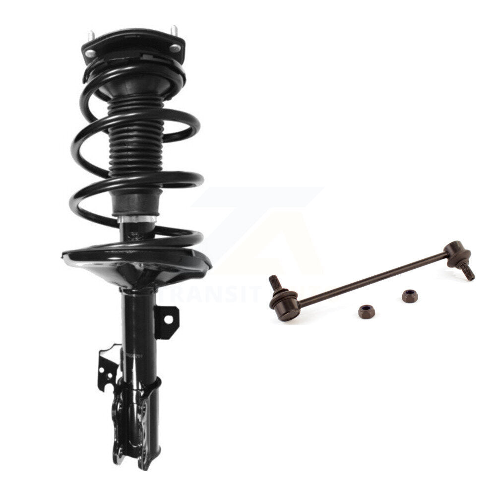 Front Left Complete Shock Assembly & TOR Link Kit For 2002-2003 Toyota Camry Lexus ES300 KSS-104731