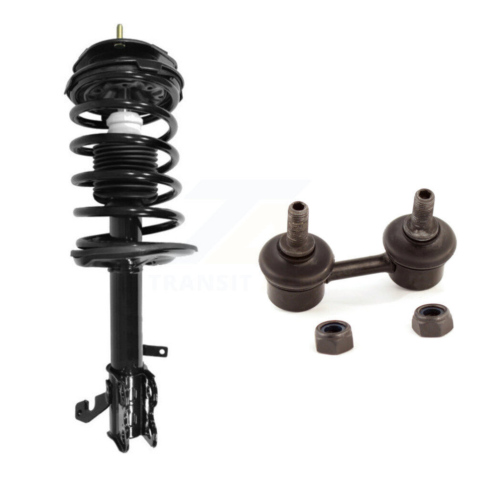 Front Left Complete Shock Assembly And TOR Link Kit For Toyota Corolla Chevrolet Prizm KSS-104744