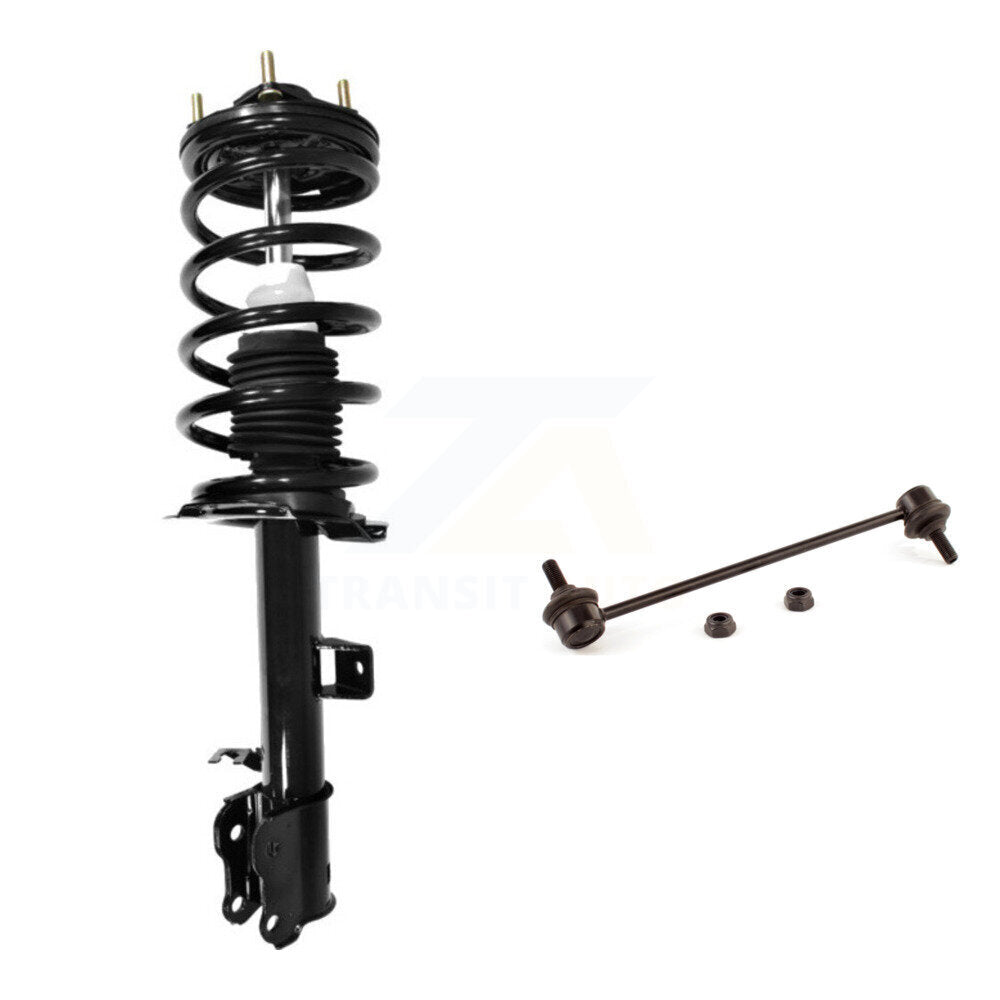 Front Left Complete Shock Assembly & TOR Link Kit For 2001-2004 Ford Escape Mazda Tribute KSS-104752