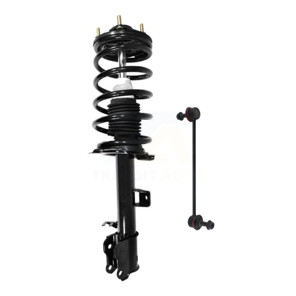 Front Left Complete Shock Assembly & TOR Link Kit For 2001-2004 Ford Escape Mazda Tribute KSS-104752