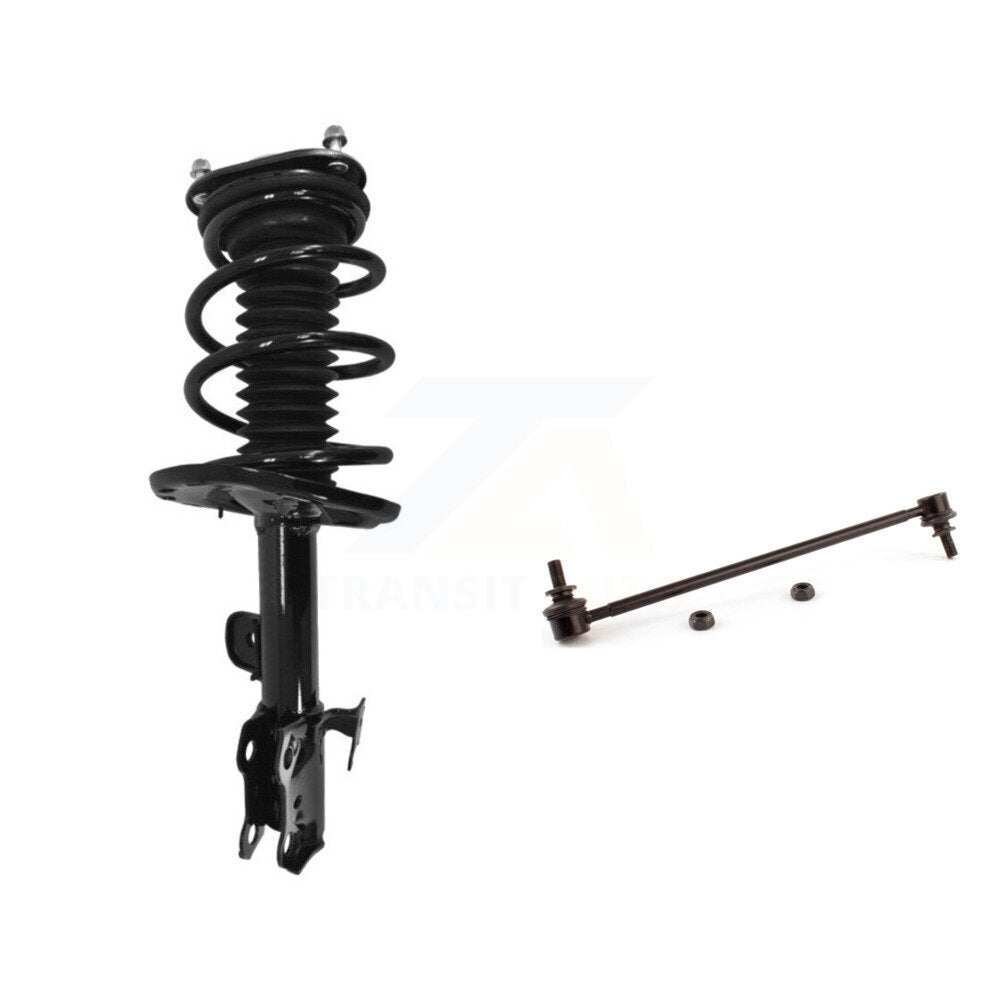 Front Left Shock Assembly & TOR Link Kit For 2006-2012 Toyota RAV4 Without Sport Package KSS-104755