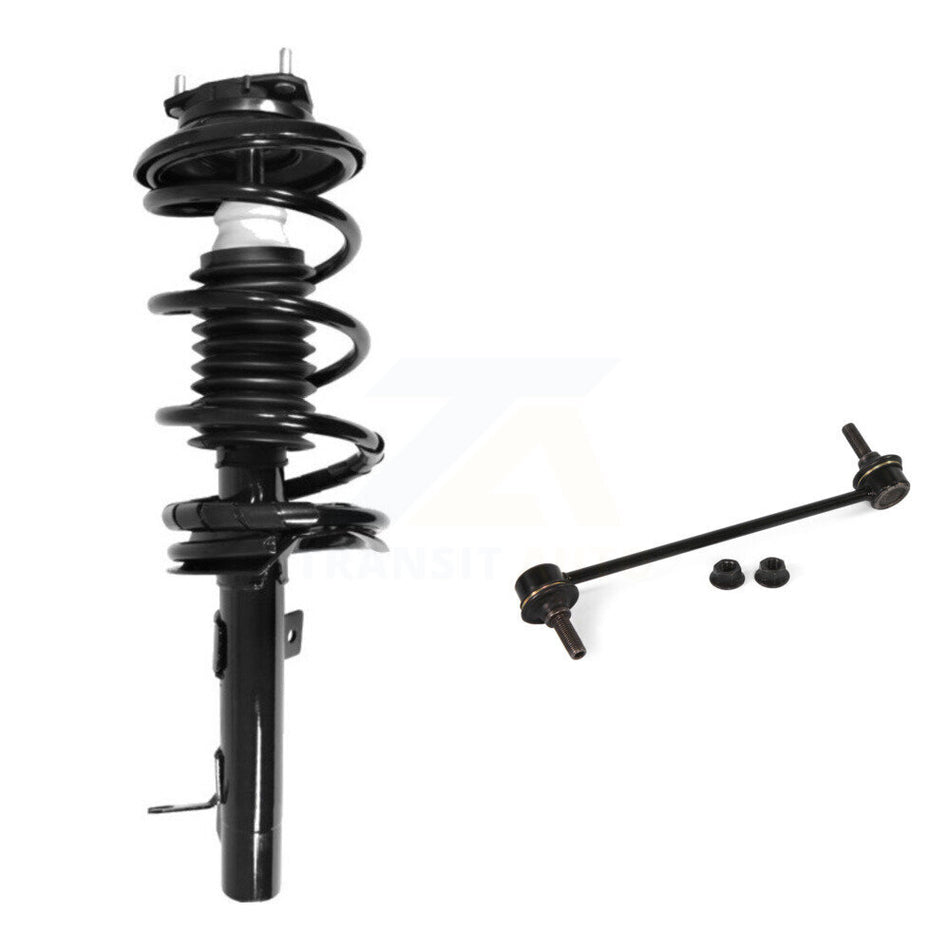 Front Left Complete Shock Assembly And TOR Link Kit For Ford Focus Excludes SVT Models KSS-104770