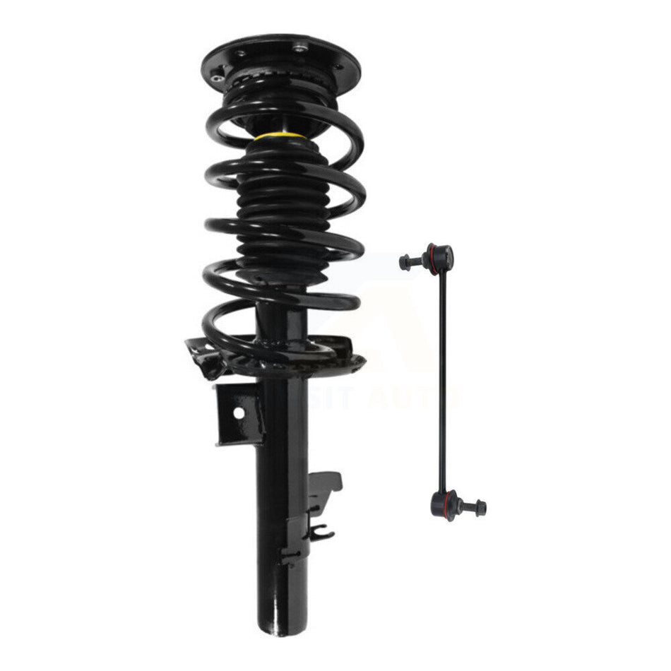 Front Left Complete Shock Assembly And TOR Link Kit For Volvo XC70 S80 V70 KSS-104803